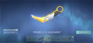 Conta Valorant com karambit champions e vandal saqueadora...