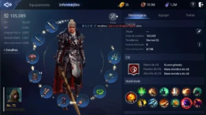 Guerreiro, 73 Lvl, 105K Poder, Pets Epicos, Gemas Epicas - MIR4