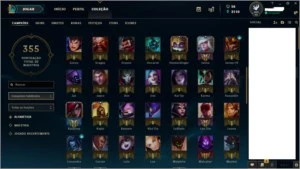 Conta league of legends GOLD LOL