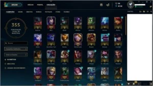 Conta league of legends GOLD LOL