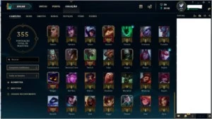 Conta league of legends GOLD LOL