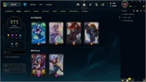 CONTA UNRANK, SEM BAN, 270 SKINS, LVL 271 - League of Legends LOL