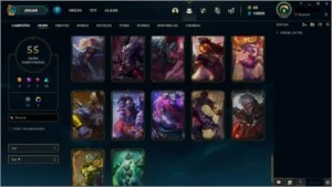 Conta Gold 4 quase todos os campões - League of Legends LOL