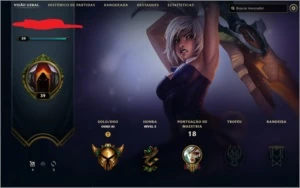 CONTA GOLD 3/SMURF/POUCOS JOGOS - League of Legends LOL