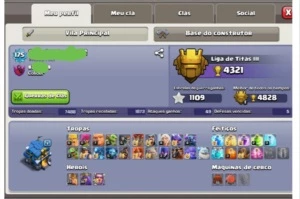 VENDO CV 12 CLASH OF CLANS VILA TOP CLAN TOP