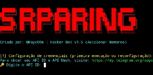 🚀 HACKER BOT v1.5 — Adicionador de Membros no Telegram! - Others