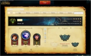CONTA DE LOL UNRANKED+25 CAMPEÕES+10 SKINS/LEGADO - League of Legends