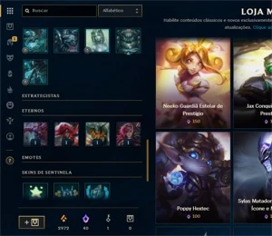 PLATINA 4 | 29 SKINS | MAIN ADC | 40 ESSENCIA MITICA | LOL - League of Legends