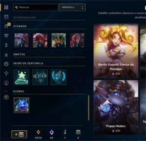 PLATINA 4 | 29 SKINS | MAIN ADC | 40 ESSENCIA MITICA | LOL - League of Legends