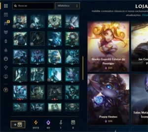 PLATINA 4 | 29 SKINS | MAIN ADC | 40 ESSENCIA MITICA | LOL - League of Legends