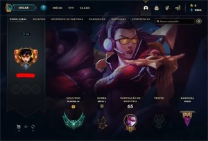 PLATINA 4 | 29 SKINS | MAIN ADC | 40 ESSENCIA MITICA | LOL - League of Legends