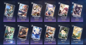 Dan Heng Imbibitor Lunae (E3), Himeko, Welt, Bronya - Genshin Impact