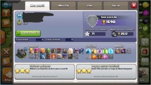 Conta variadas Clash of Clans !