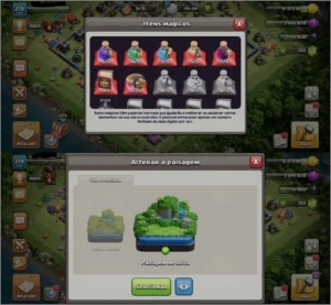 CV14 SEMI FULL TH14 6 CONSTRUTOR 25 SKINS HERÓIS FULL - Clash of Clans