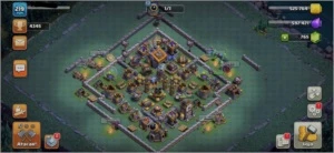 CV14 SEMI FULL TH14 6 CONSTRUTOR 25 SKINS HERÓIS FULL - Clash of Clans