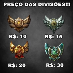 Elo Job - Elojob Barato Por Divisão, League Of Legends!!! LOL