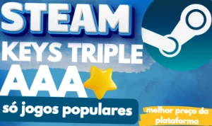 [R$12,49] Steam Key Triple A - Melhor Preço Da Plataforma