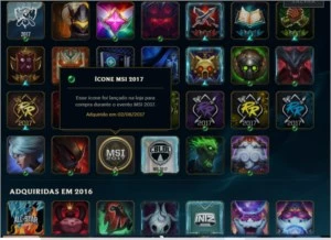Conta top + de 320 skins all champs muitos anos de conta - League of Legends LOL
