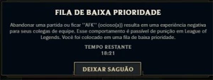 Tiramos seu leave buster LoL. - League of Legends