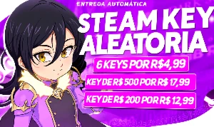 Steam Key De Jogos +50 R$ Na Promoção De Ano Novo