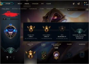 CONTA LOL NV 46 PLAT 3 - League of Legends