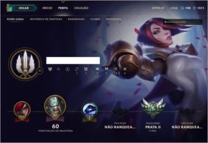 League Of Legends - Cont Unranked + 25 Champs E 5 Skins LOL