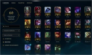 League Of Legends - Cont Unranked + 25 Champs E 5 Skins LOL