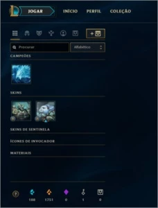 League Of Legends - Cont Unranked + 25 Champs E 5 Skins LOL
