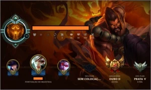Conta LoL ouro 2 128 champs - League of Legends