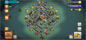 Clash of Clans cv 10 semifull +2600 gemas