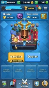 Conta Clash Royale - Desafiante 1 e Nível 10