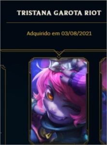 Tristana garota riot rara! - League of Legends LOL