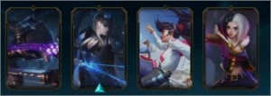 CONTA PLAT 2 COM 35 CHAMPS E 10 SKINS - League of Legends LOL