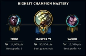 CONTA PLAT 2 COM 35 CHAMPS E 10 SKINS - League of Legends LOL