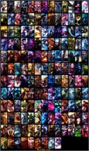 Conta desda season 1 152 skins todos os champions platina 2 - League of Legends LOL