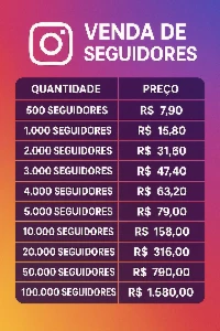 Instagram - 500 Seguidores Por Apenas R$ 7,90 - Redes Sociais