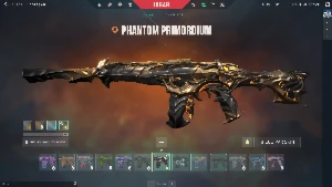 Conta Pacote Primordium + Vandal Kuronami +90 Radianite - Valorant