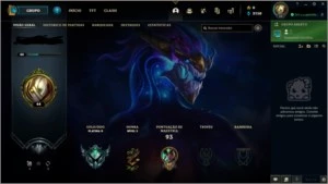 Conta LoL, Smurf, Platina II, 62% de Win Rate - League of Legends