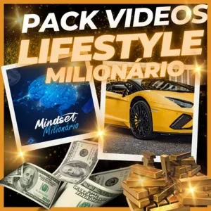 Pack Criativo - Lifestyle Milionário 4K + 200 Vídeos