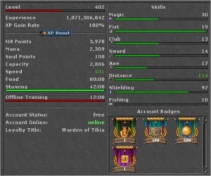 Royal Paladin - Tibia