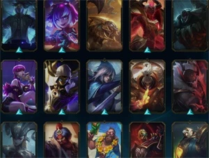 (LOL) CONTA PLATINA 3 MMR P1/D4 │ 50 SKINS, 58 CAMPEÕES - League of Legends