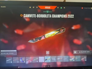 🧨Conta com Champions 2022 e karambit bananinha🧨 - Valorant