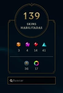 Conta 490 gold, platina na passada e dimond na retrasada. - League of Legends LOL