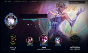 Conta lol s7 platina, 2k500 gastos em skins - League of Legends