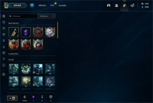 CONTA SEASON 3 RARA - League of Legends LOL