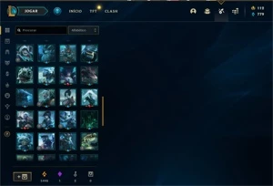 CONTA SEASON 3 RARA - League of Legends LOL