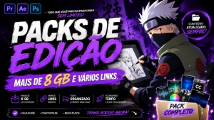 [MENOR PREÇO] Packs de Edição Premium: +8GB de Conteúdo - Serviços Digitais