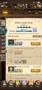 Cc 7Ds Time Desconhecidos E Deuses - Seven Deadly Sins