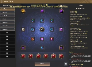 Conta top - Black Desert