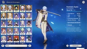 Genshin AR55 Ayato/Ganyu/Itto/Venti/Jean/Diluc/Keqing/Qiqi - Genshin Impact